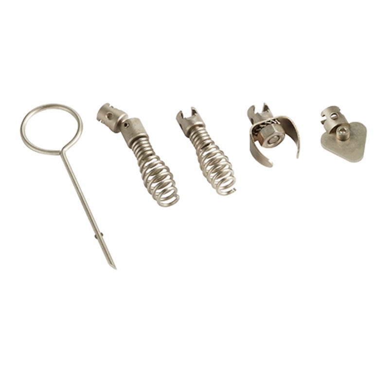 5-Piece Small Cable Head Attachment Kit w/ Rust Guard Plating