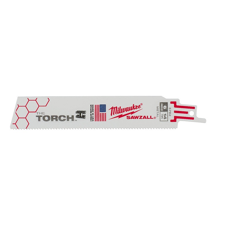 6 in. 14 TPI THE TORCH SAWZALL Blades 5PK