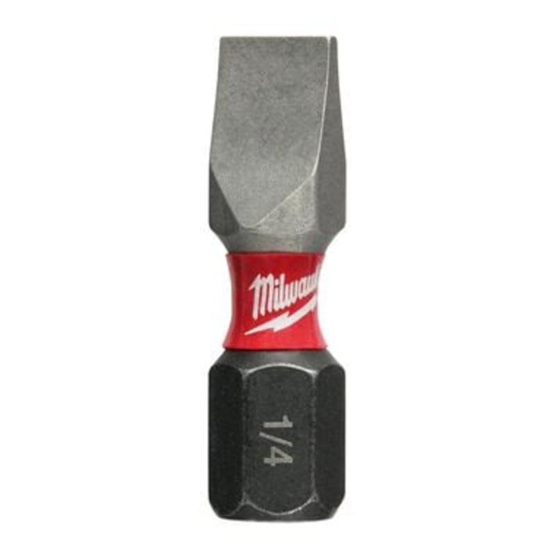 SHOCKWAVE 2-Piece Impact Slotted 1/4 in. Insert Bits