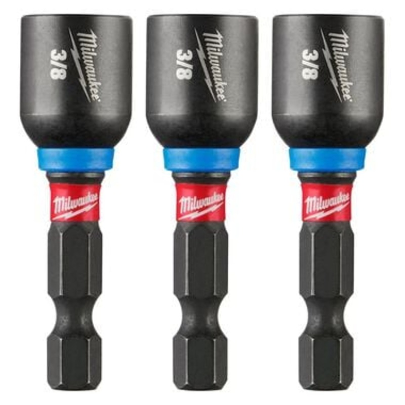 SHOCKWAVE Impact Duty 3/8 x 1-7/8 Magnetic Nut Driver 3PK
