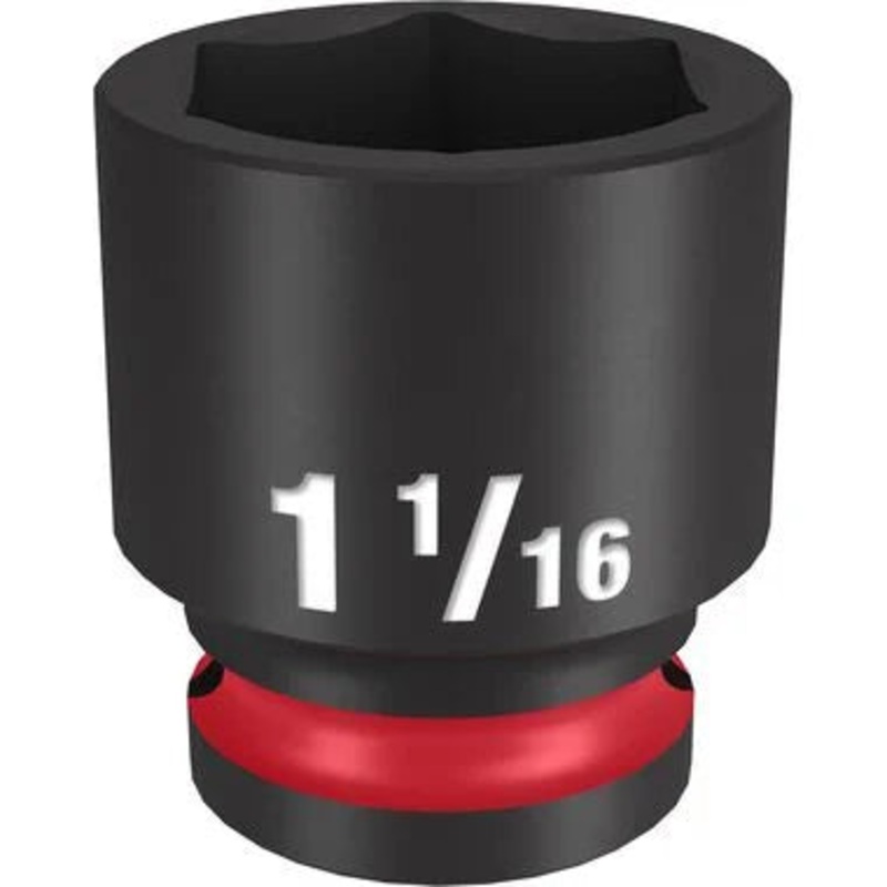 1/2""Drv 1-1/16"" Std 6P Skt