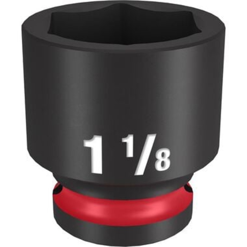 1/2""Drv 1-1/8"" Std 6P Skt