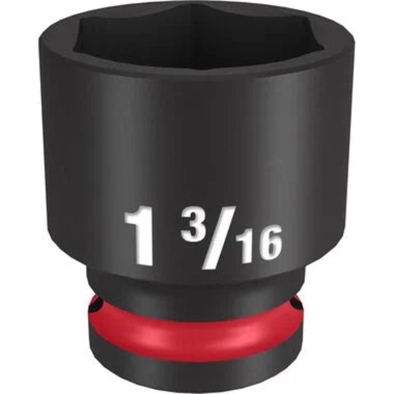1/2""Drv 1-3/16"" Std 6P Skt
