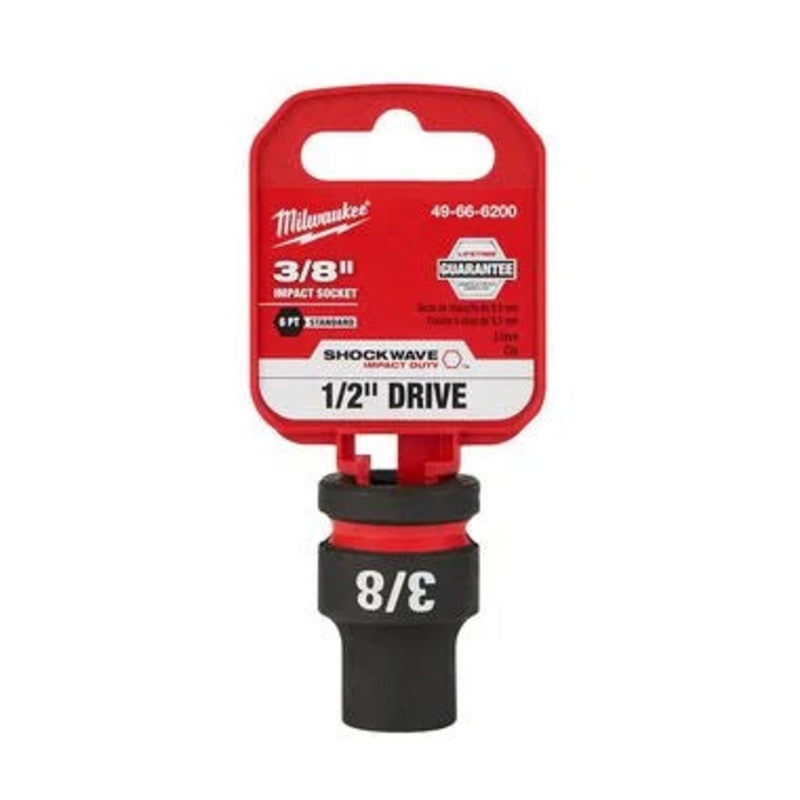 1/2""Drv 3/8"" Std 6P Skt