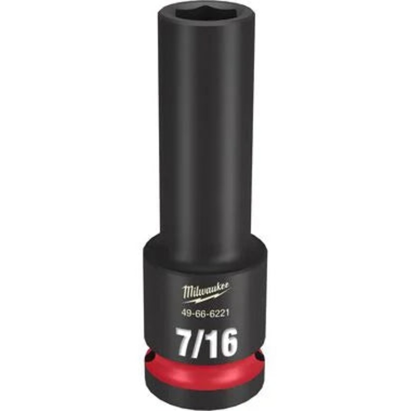 1/2""Drv 7/16"" Deep 6P Skt