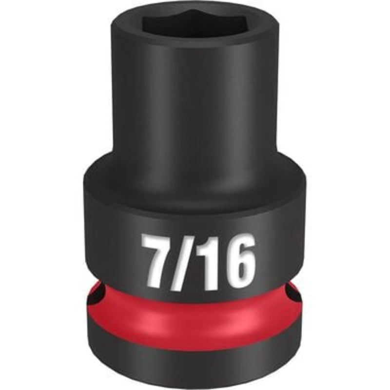 1/2""Drv 7/16"" Std 6P Skt