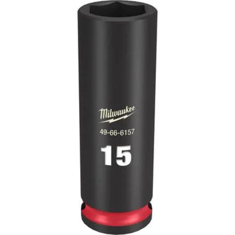 3/8""Drv 15MM Deep 6P Skt