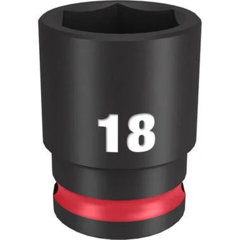 3/8""Drv 18MM Std 6P Skt