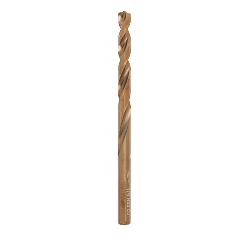1/4" COBALT RED HELIX Drill Bit