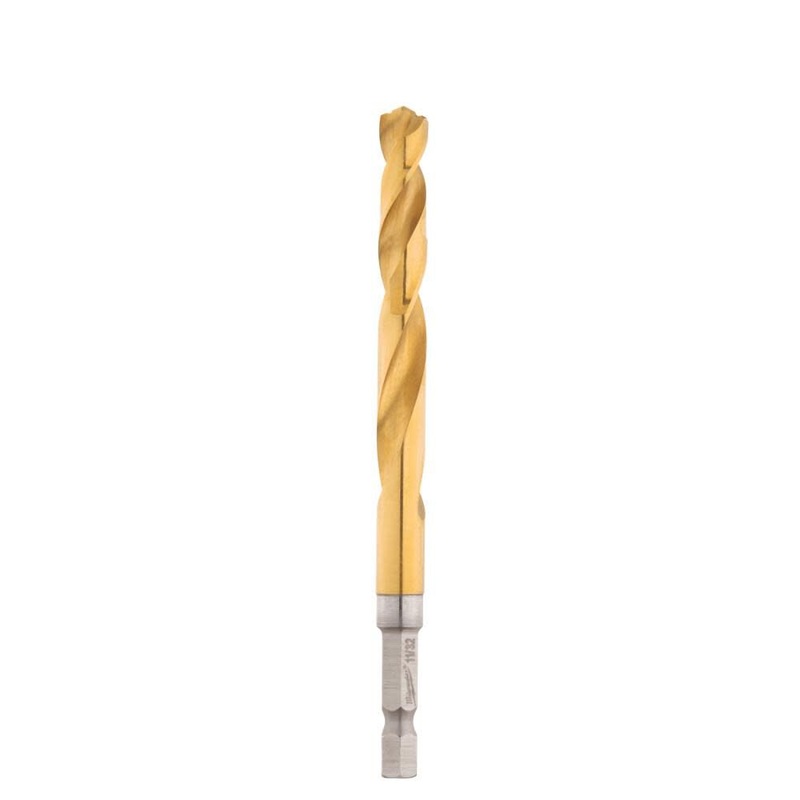 11/32" SHOCKWAVE Impact Duty RED HELIX Titanium Drill Bit