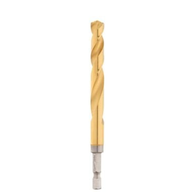 25/64" SHOCKWAVE Impact Duty RED HELIX Titanium Drill Bit