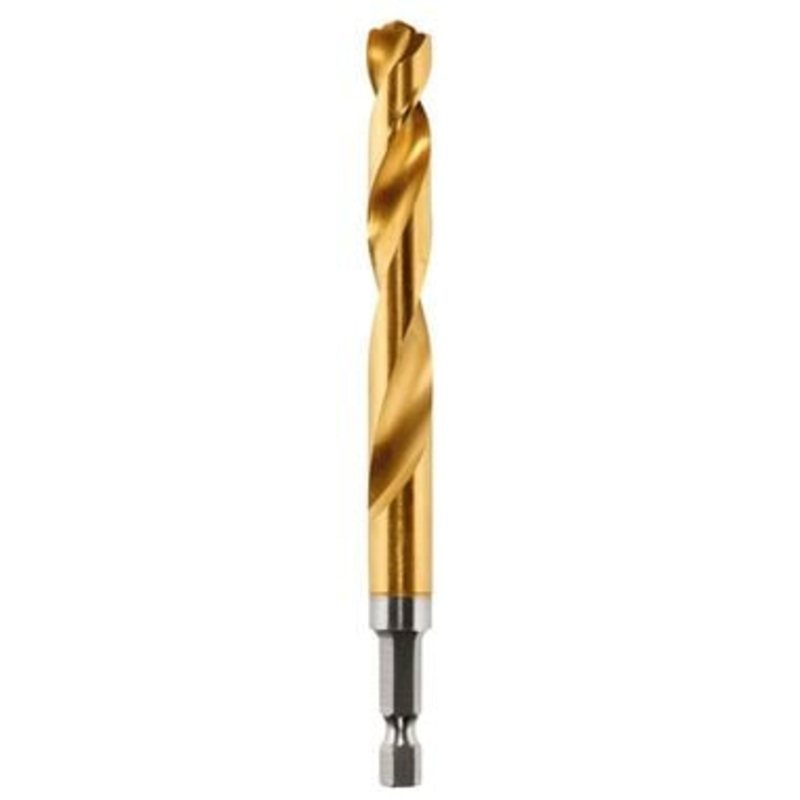27/64" SHOCKWAVE Impact Duty RED HELIX Titanium Drill Bit
