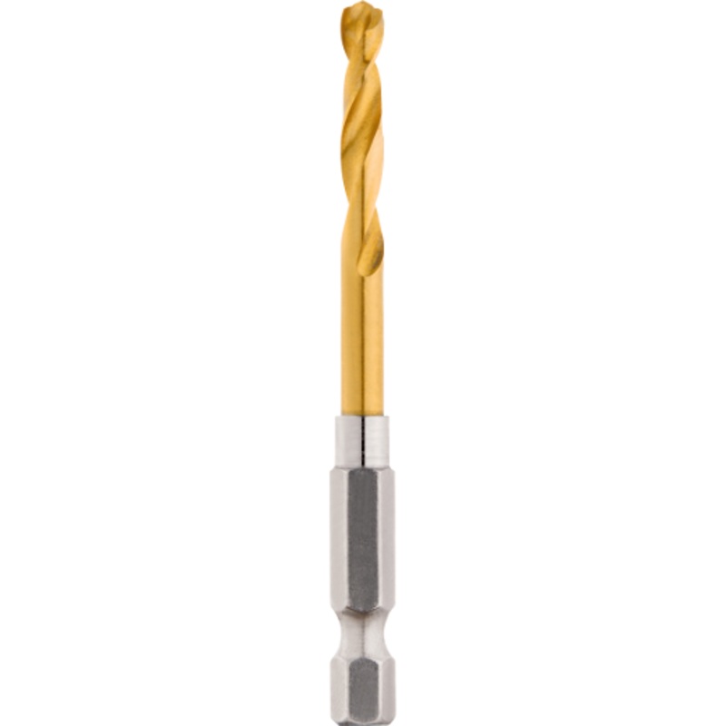 3/16" SHOCKWAVE Impact Duty RED HELIX Titanium Drill Bit
