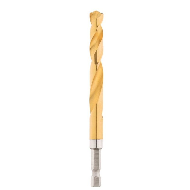 3/8" SHOCKWAVE Impact Duty RED HELIX Titanium Drill Bit