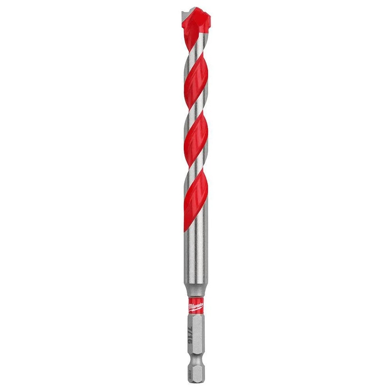 7/16 in. x 4 in. x 6 in. SHOCKWAVE Carbide Hammer Drill Bit