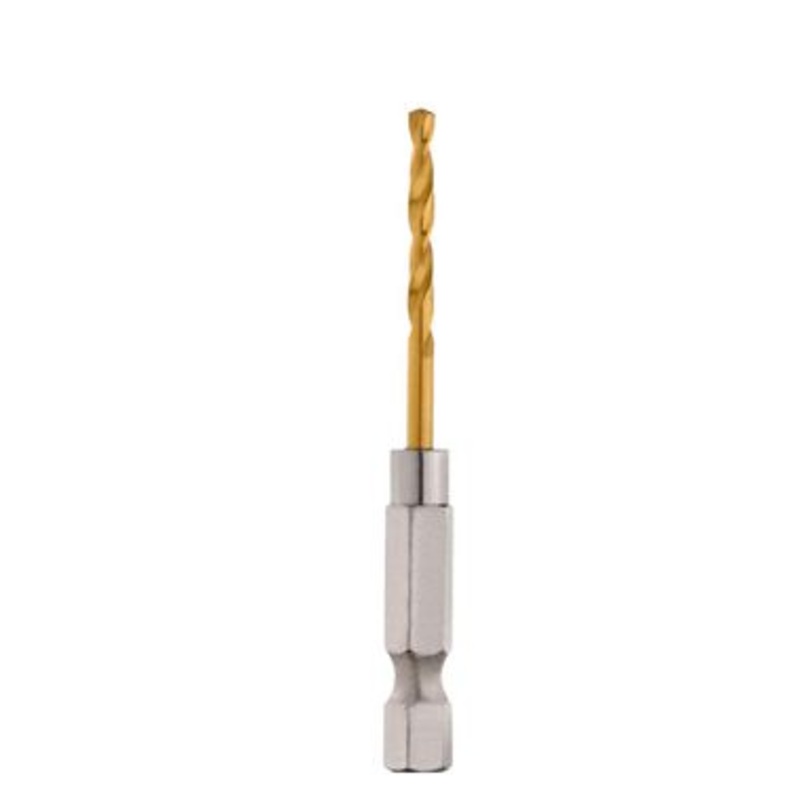 7/64" SHOCKWAVE Impact Duty RED HELIX Titanium Drill Bit