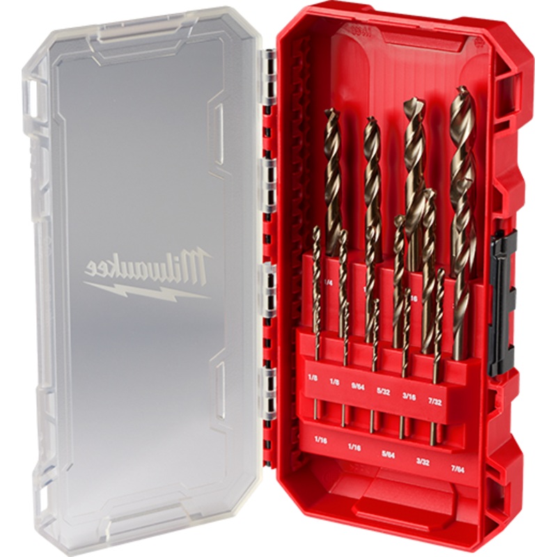 RED HELIX Cobalt Drill Bit Set  15PC