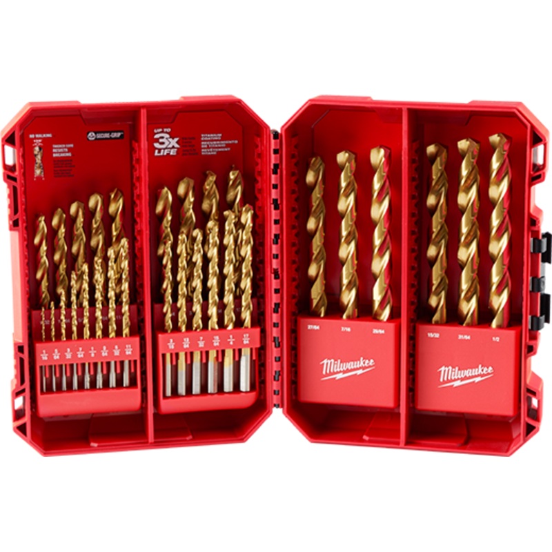 THUNDERBOLT Titanium Drill Bit Set  29PC