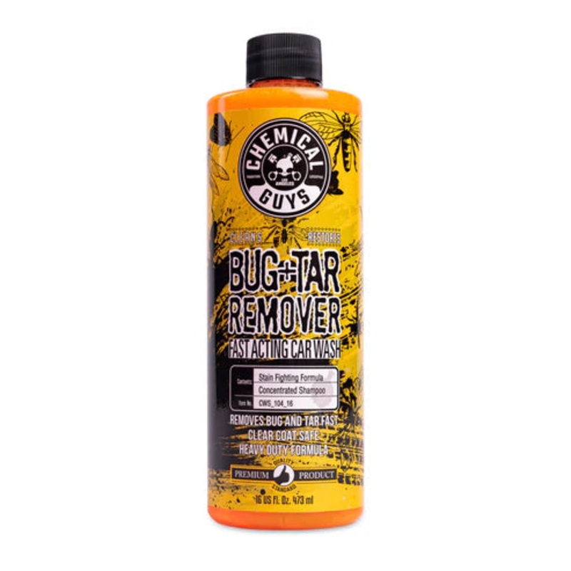Bug and Tar Remover 16 oz. Bottle Heavy Duty Car Wash Shampoo